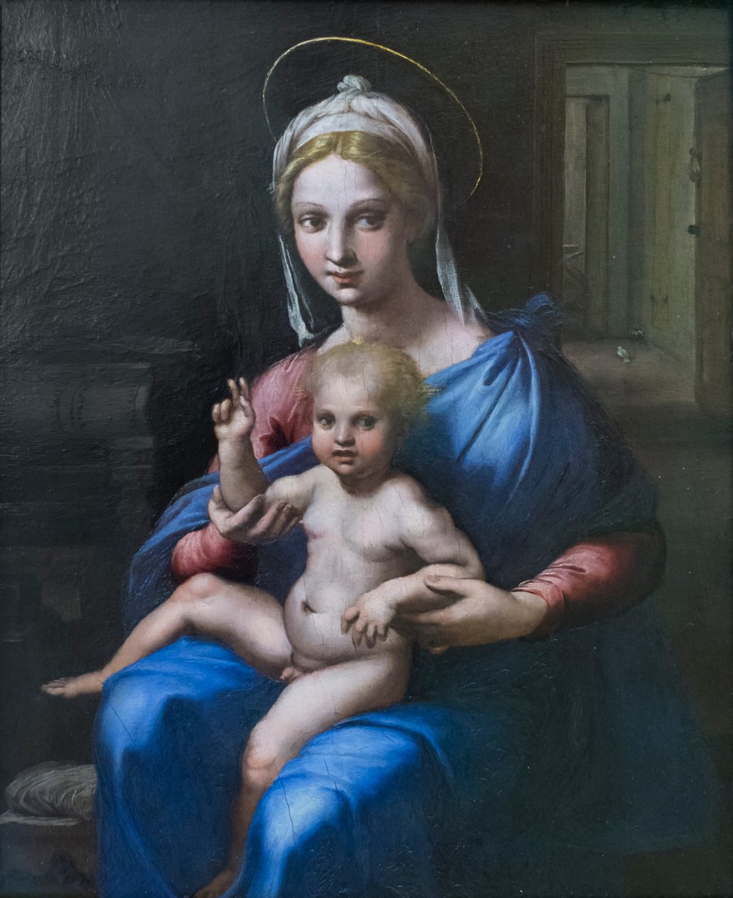 Madonna z Dzieciątkiem autorstwa Giulio Romano