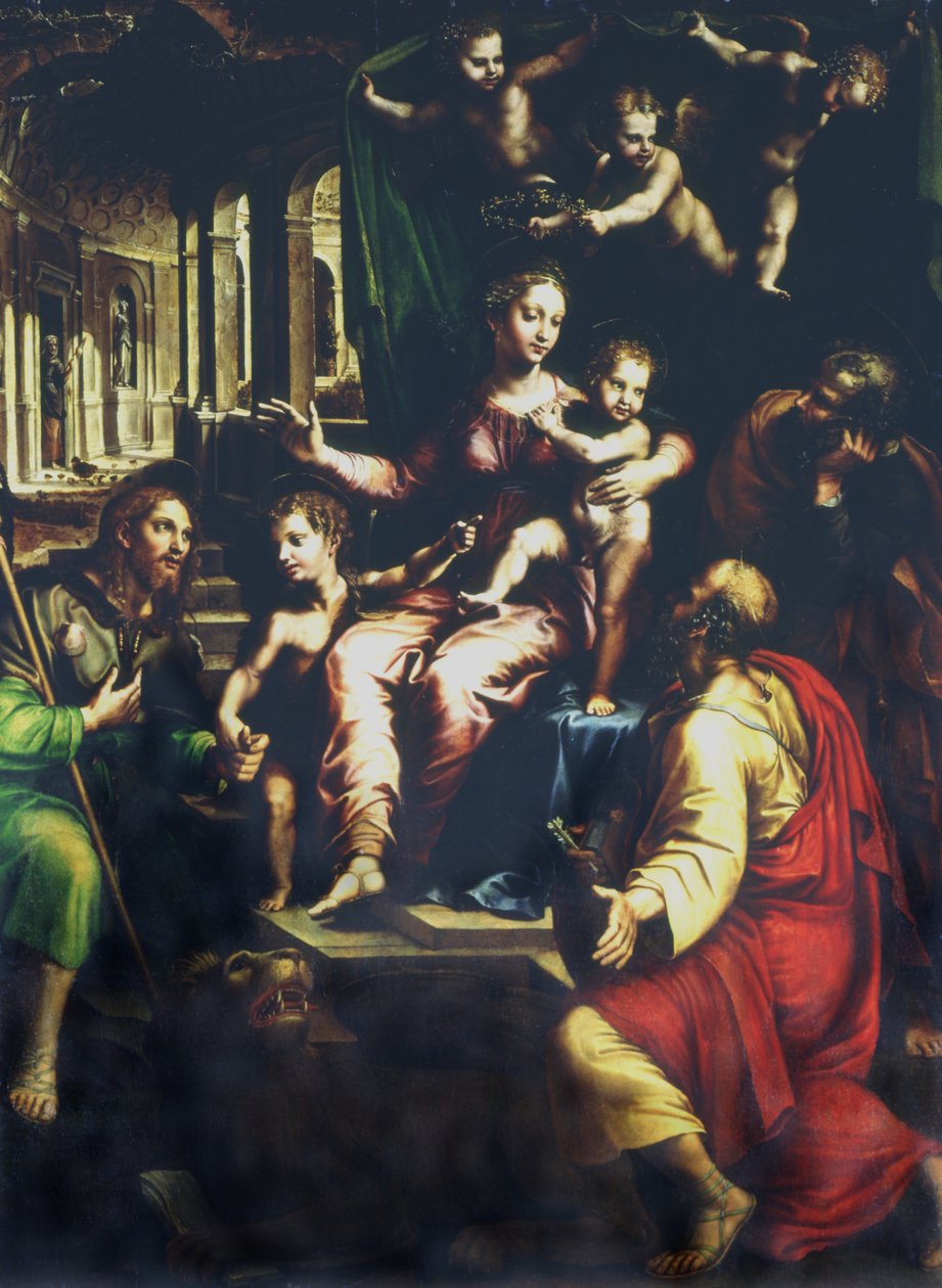 Nieznany obraz autorstwa Giulio Romano