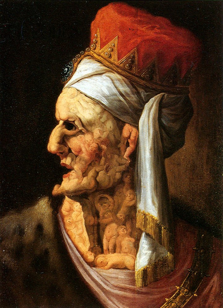 Głowa Heroda autorstwa Giuseppe Arcimboldo