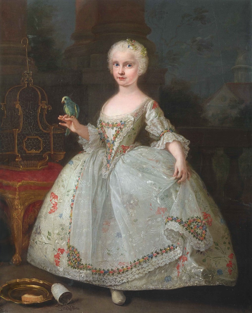 Infantka Maria Isabel Hiszpanii (1743-1749) autorstwa Giuseppe Bonito