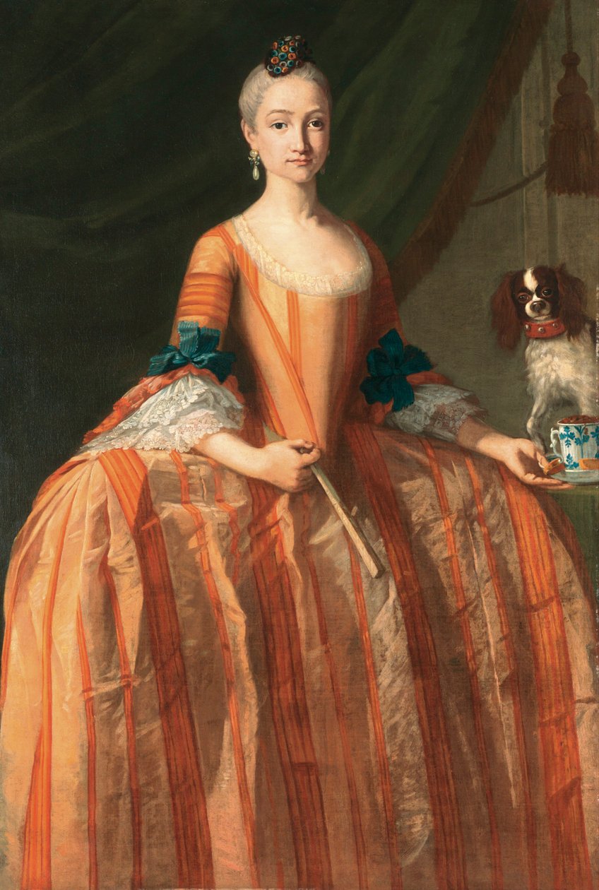 Portret Infantki Marii Josefy z Hiszpanii (1744-1801) autorstwa Giuseppe Bonito