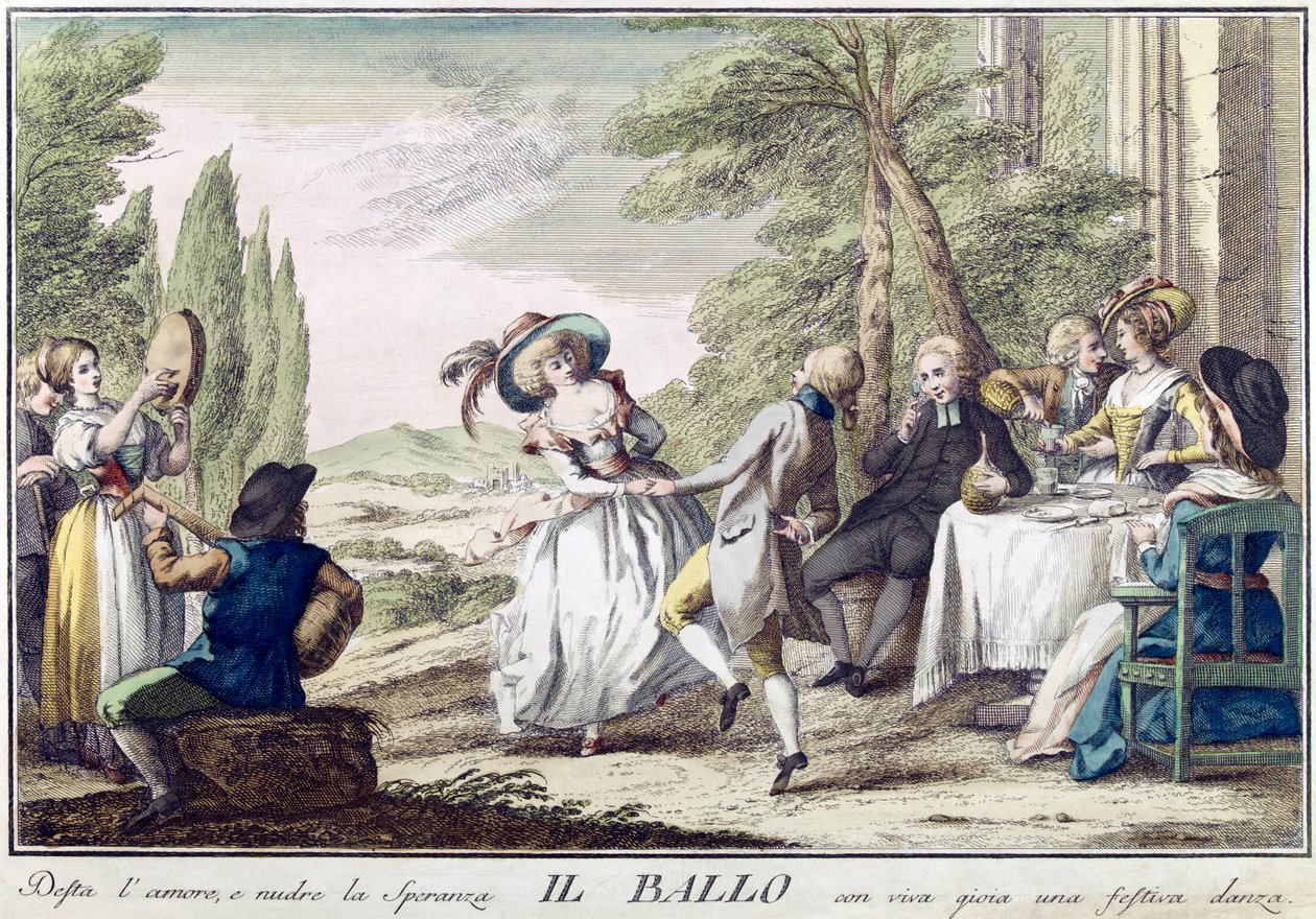 Taniec autorstwa Giuseppe Piattoli