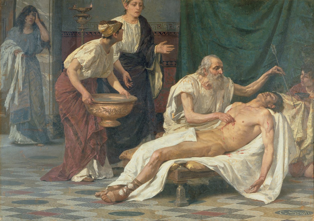 Św. Sebastiana autorstwa Giuseppe Sciuti