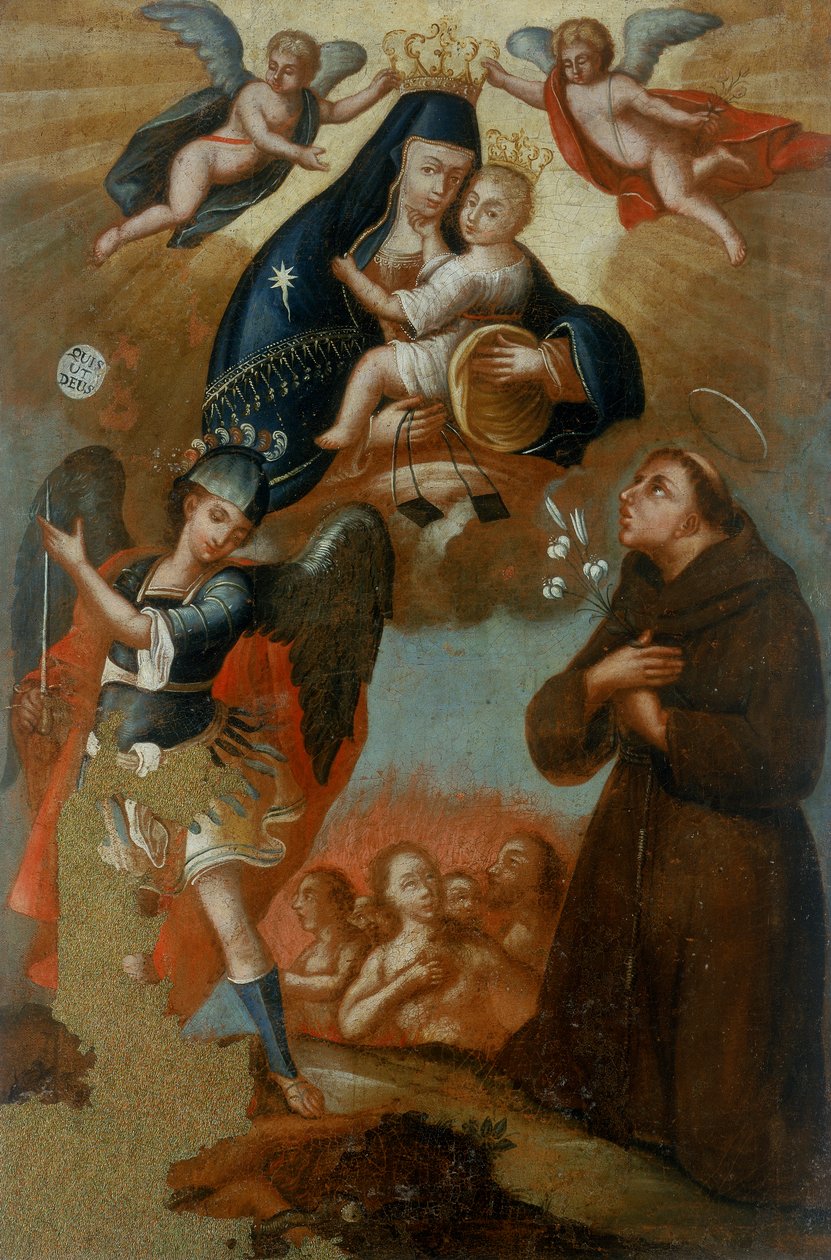 Madonna Konstantynopola i Świętych autorstwa Giuseppe (attr.to) Grimaldi