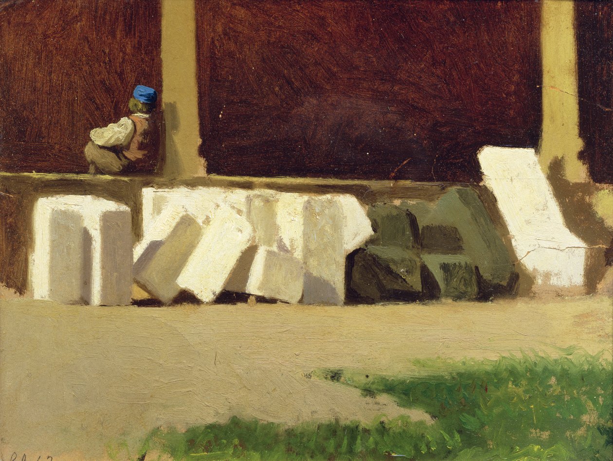 Klasztor autorstwa Giuseppe Abbati