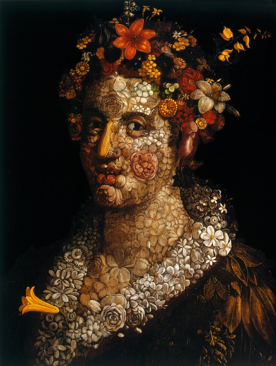 Flora, c1591 autorstwa Giuseppe Arcimboldi