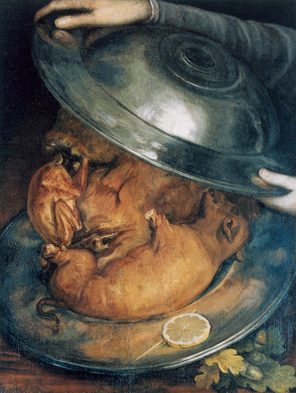 Kucharz, ok. 1570 autorstwa Giuseppe Arcimboldi
