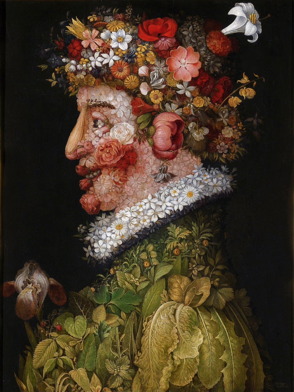 Wiosna autorstwa Giuseppe Arcimboldo