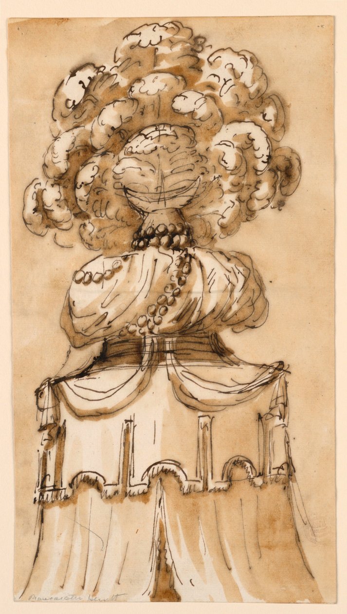 Zwieńczenie baldachimu autorstwa Giuseppe Barberi