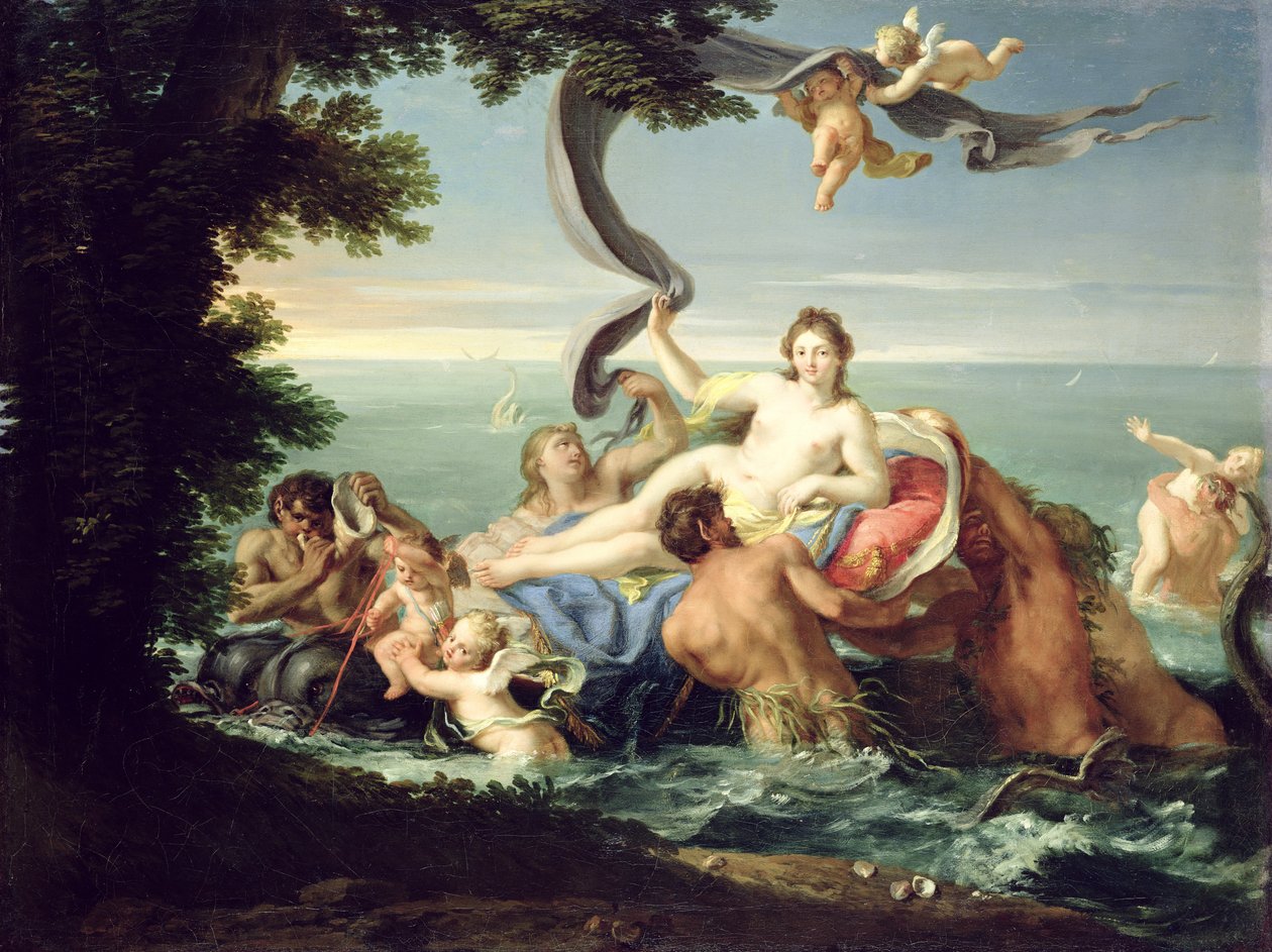 Triumf Galatei autorstwa Giuseppe Bartolomeo Chiari
