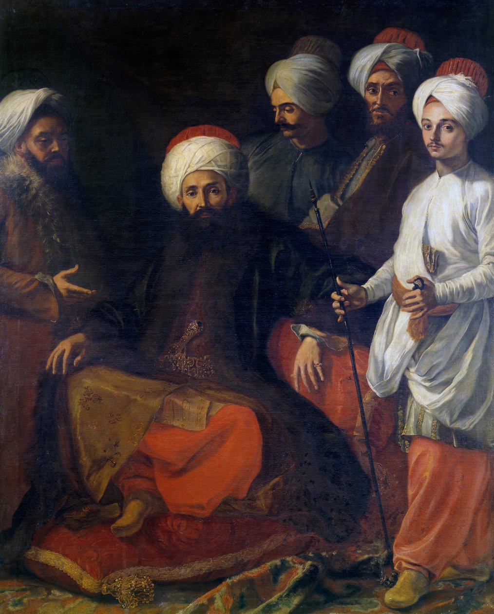 Ambasada Turcji w 1741 r. (obraz) autorstwa Giuseppe Bonito