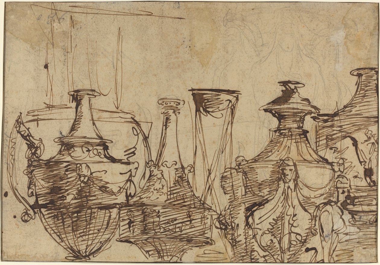 Wzory na wazony [verso] autorstwa Giuseppe Cades