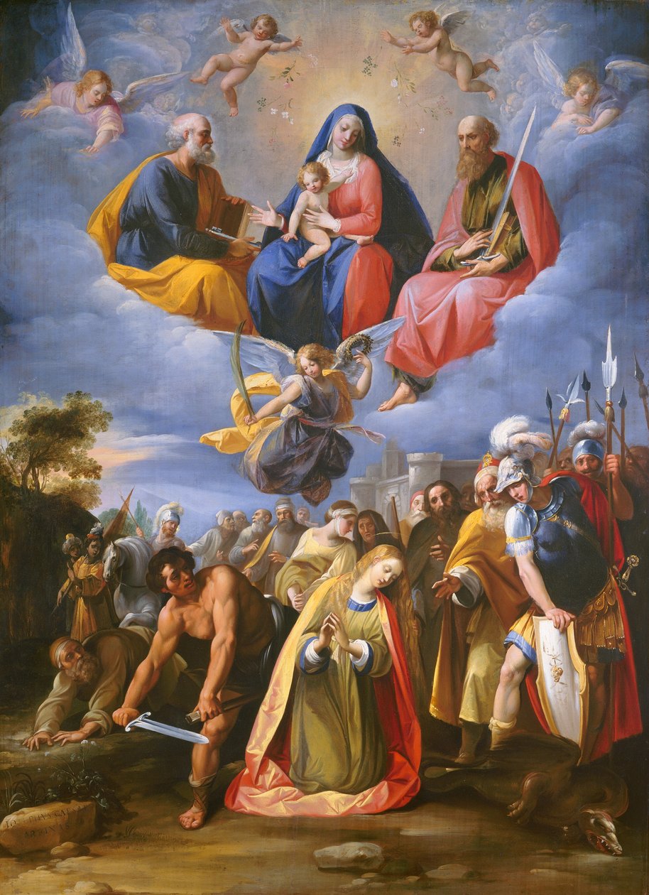 Męczeństwo św. 16081611. autorstwa Giuseppe Cesari