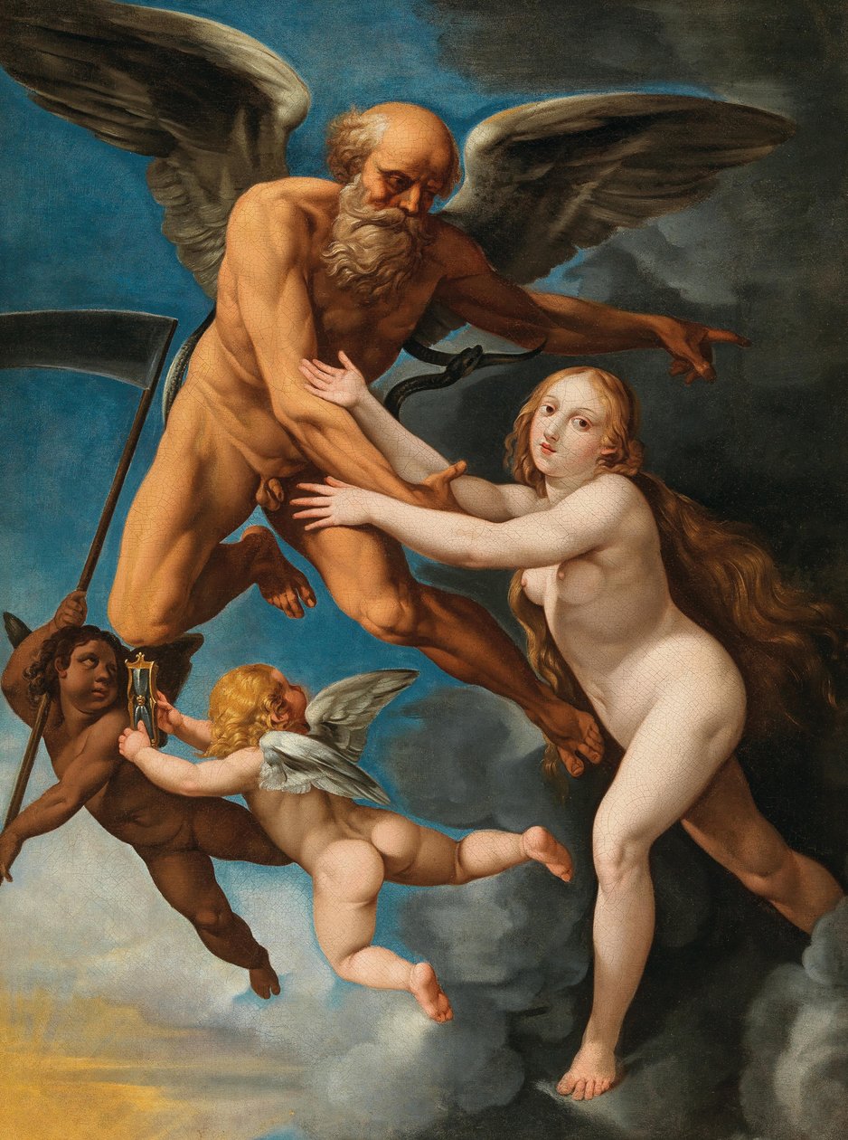 Prawda porywająca czas, ok. 1630. autorstwa Giuseppe Cesari