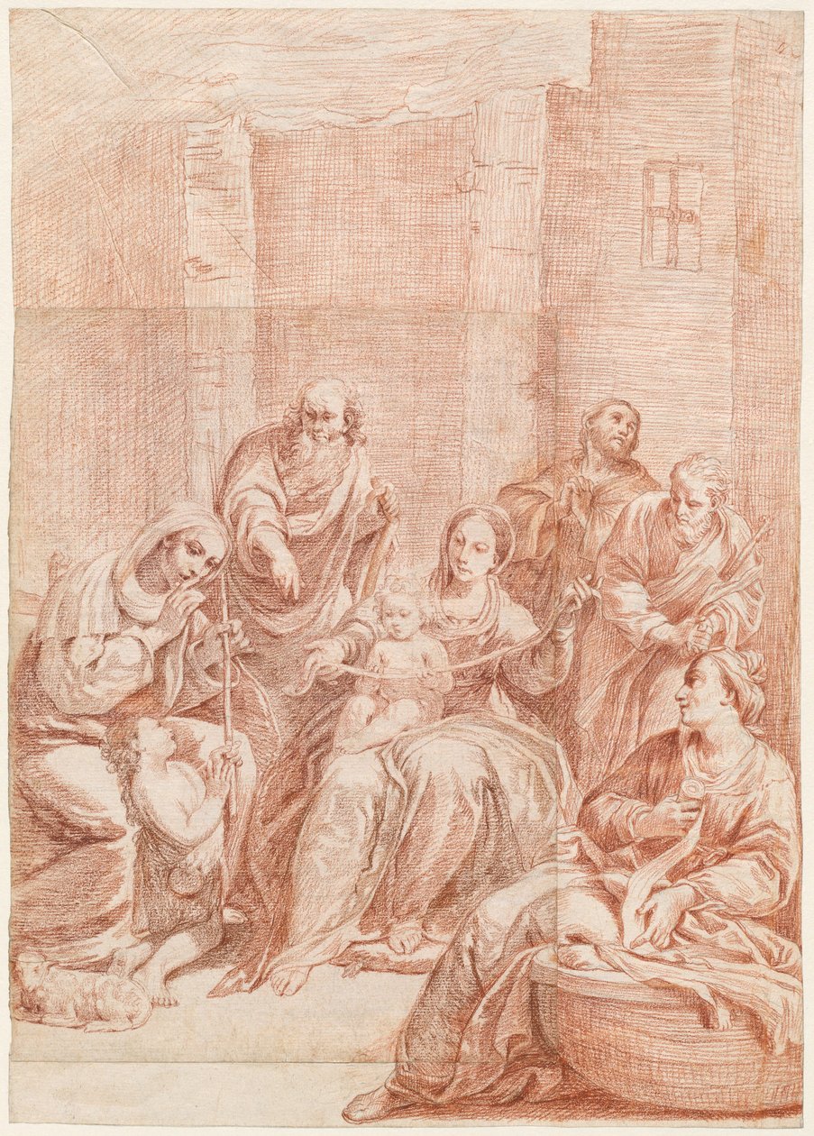 Święta Rodzina autorstwa Giuseppe Maria Crespi