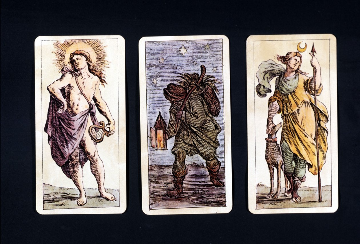 Taroty G. B. Mitelli autorstwa Giuseppe Maria Mitelli