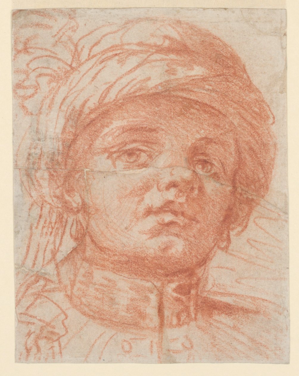Głowa Młodzieży w Turbanie autorstwa Giuseppe Nogari