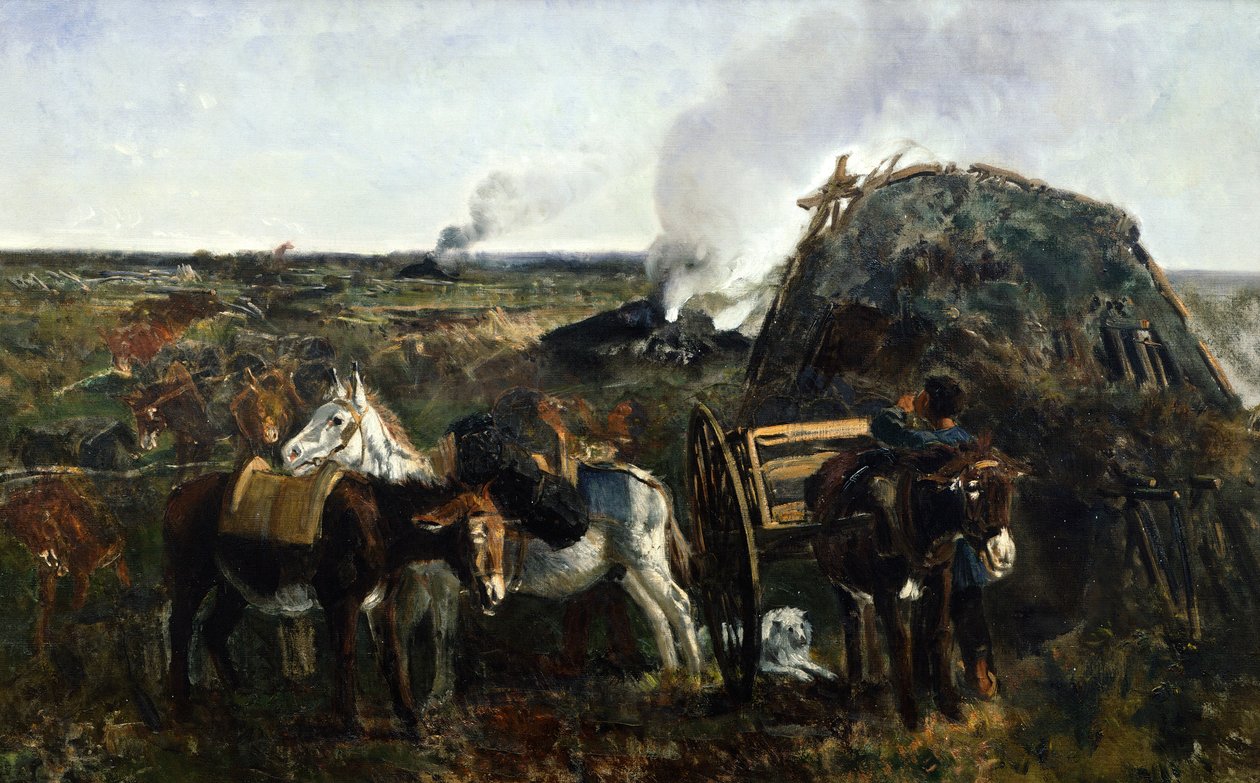 Colliers, Giuseppe Palizzi autorstwa Giuseppe Palizzi
