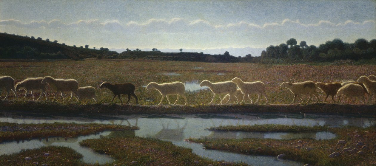 Lustro życia autorstwa Giuseppe Pellizza da Volpedo