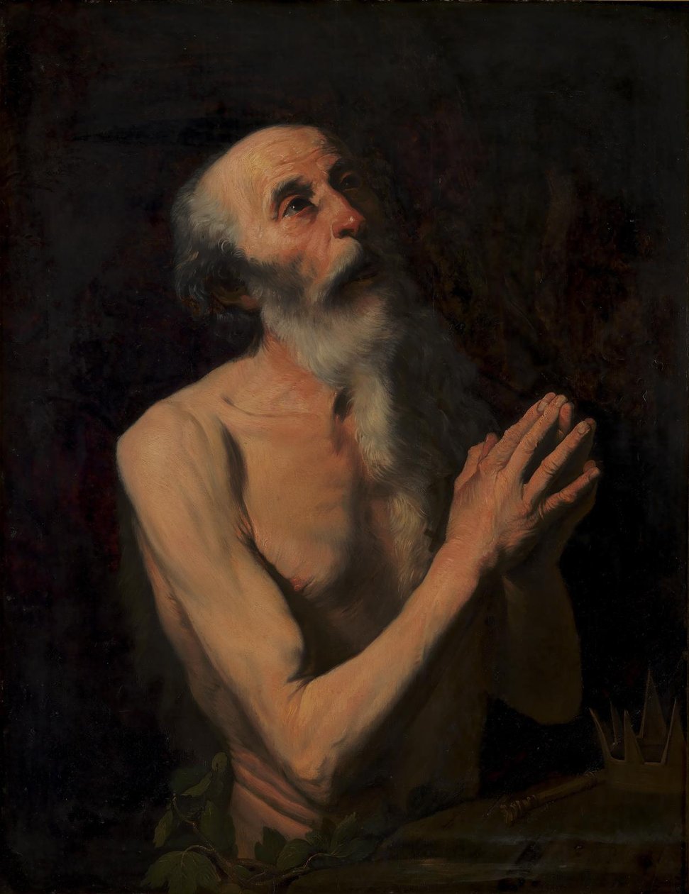 Onufrego Pustelnika autorstwa Giuseppe Ribera