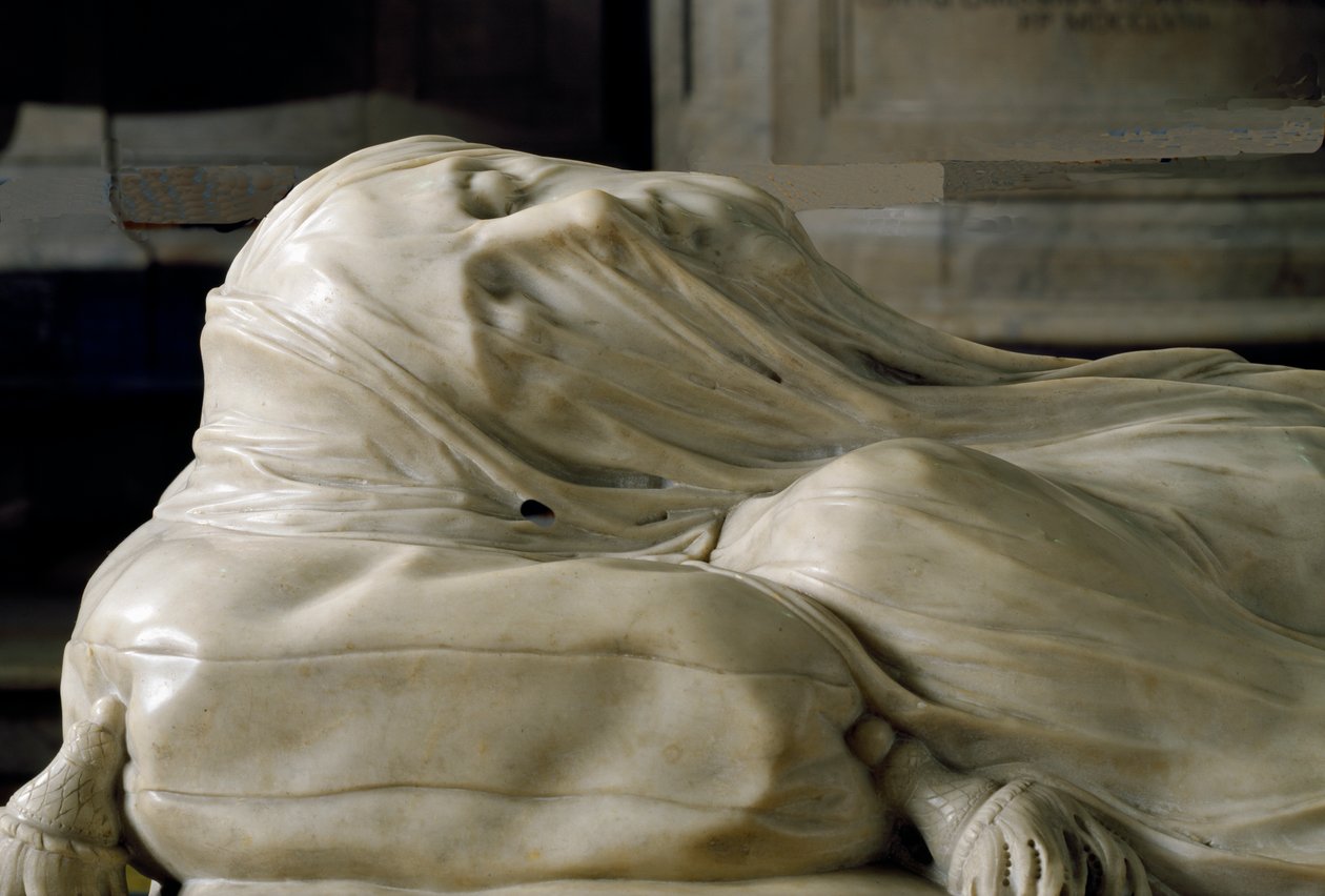 Ukryty Chrystus autorstwa Giuseppe Sanmartino