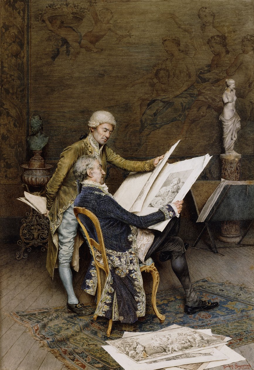 Koneserzy autorstwa Giuseppe Signorini