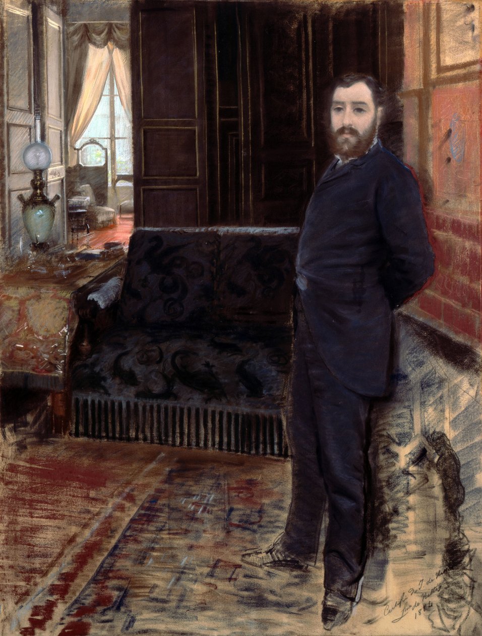 Autoportret autorstwa Giuseppe de Nittis