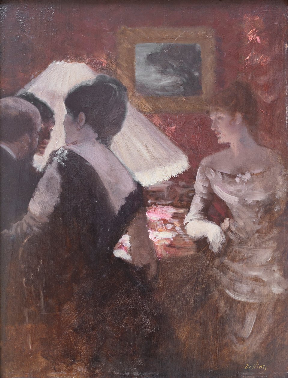 Wokół klosza autorstwa Giuseppe or Joseph de Nittis