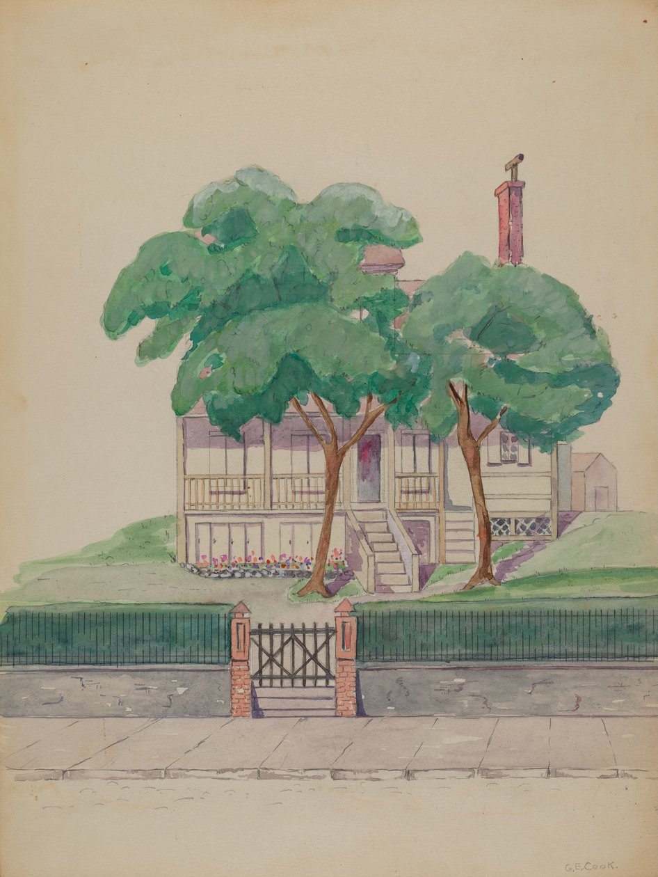 Dom pana Stewarta, 1935-1942. autorstwa Gladys Cook