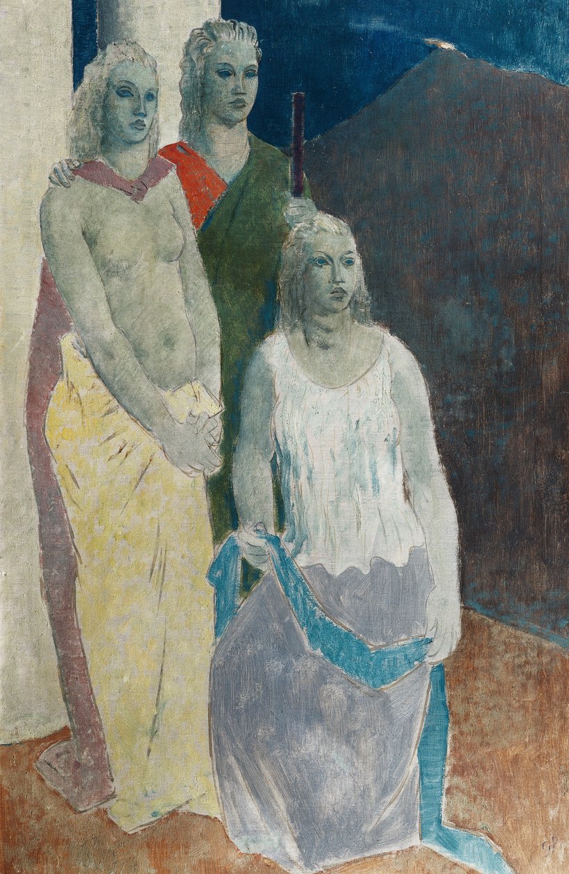 Trzy Muzy autorstwa Glyn Warren Philpot
