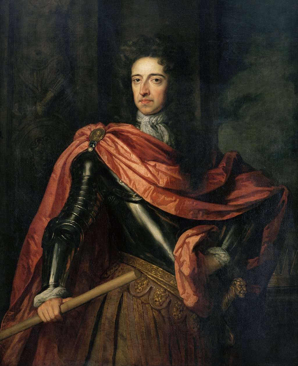 Portret Wilhelma III (1650-1702) z Orange autorstwa Godfrey Kneller