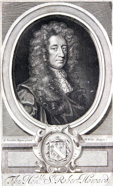 Szanowny Sir Robert Howard autorstwa Godfrey (after) Kneller