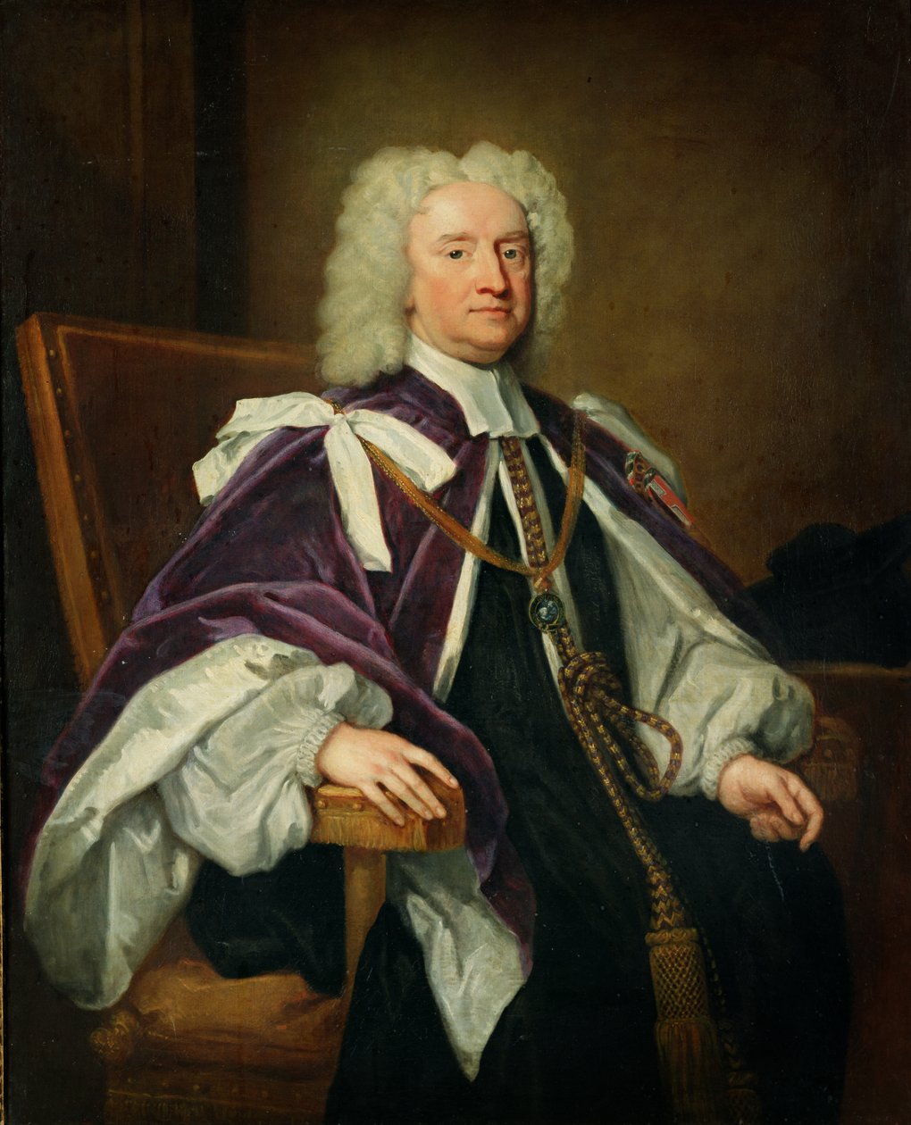 Portret sir Jonathana Trelawnego autorstwa Godfrey Kneller