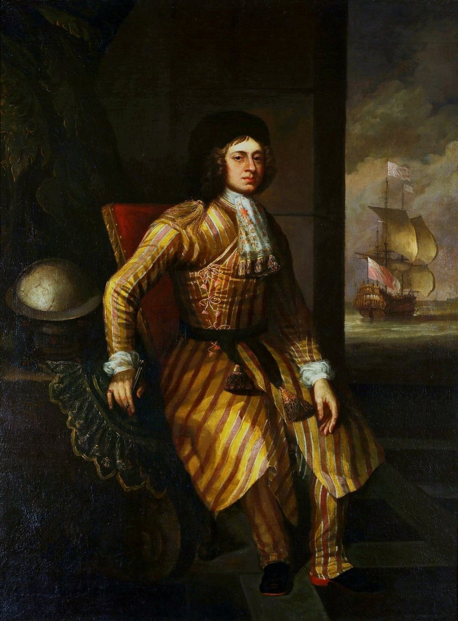 Portret podróżnika. autorstwa Godfrey Kneller