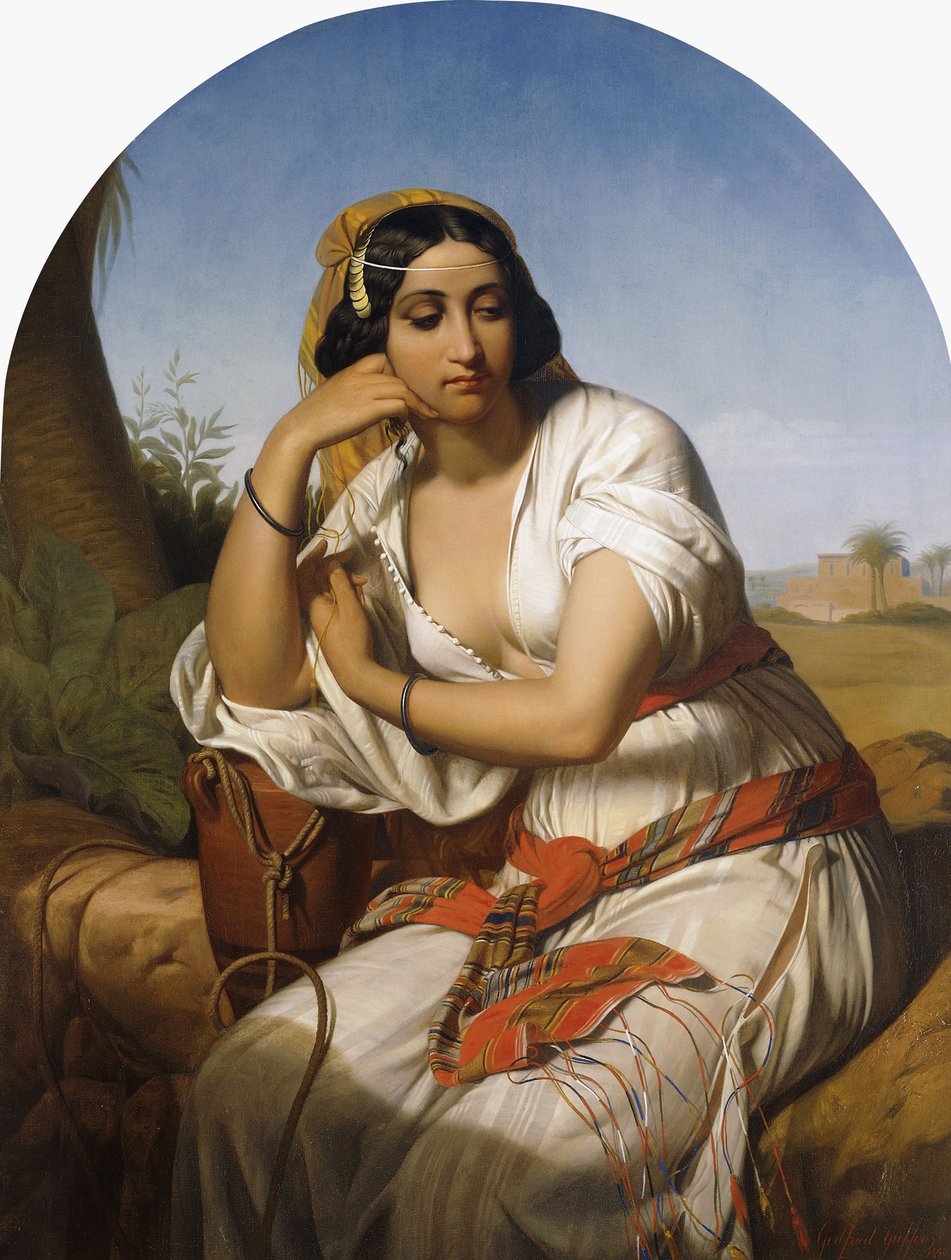 Beduinka, 1848 autorstwa Godfried Guffens