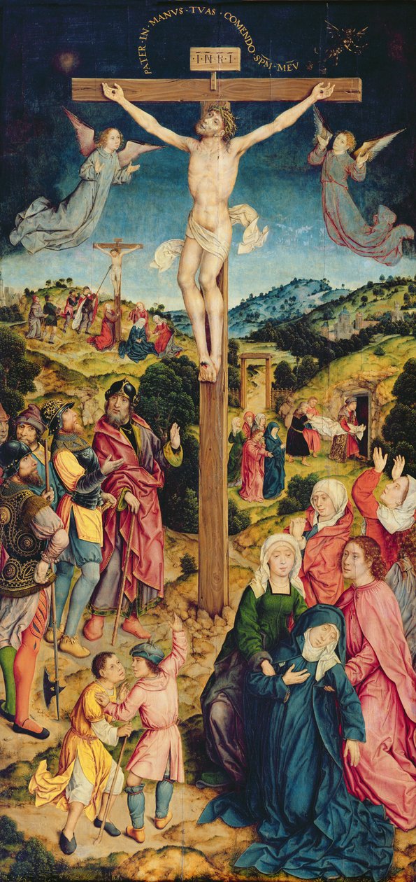 Chrystus na krzyżu autorstwa Goossen van der Weyden
