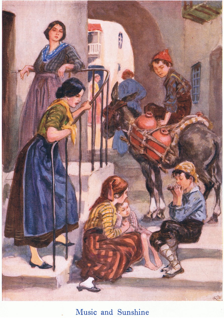 Włochy: Muzyka i słońce autorstwa Gordon Frederick Browne
