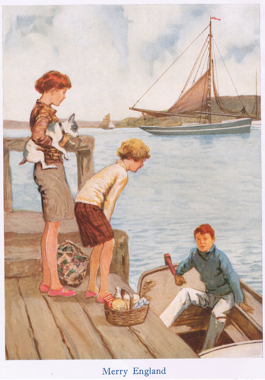 Wesoła Anglia autorstwa Gordon Frederick Browne