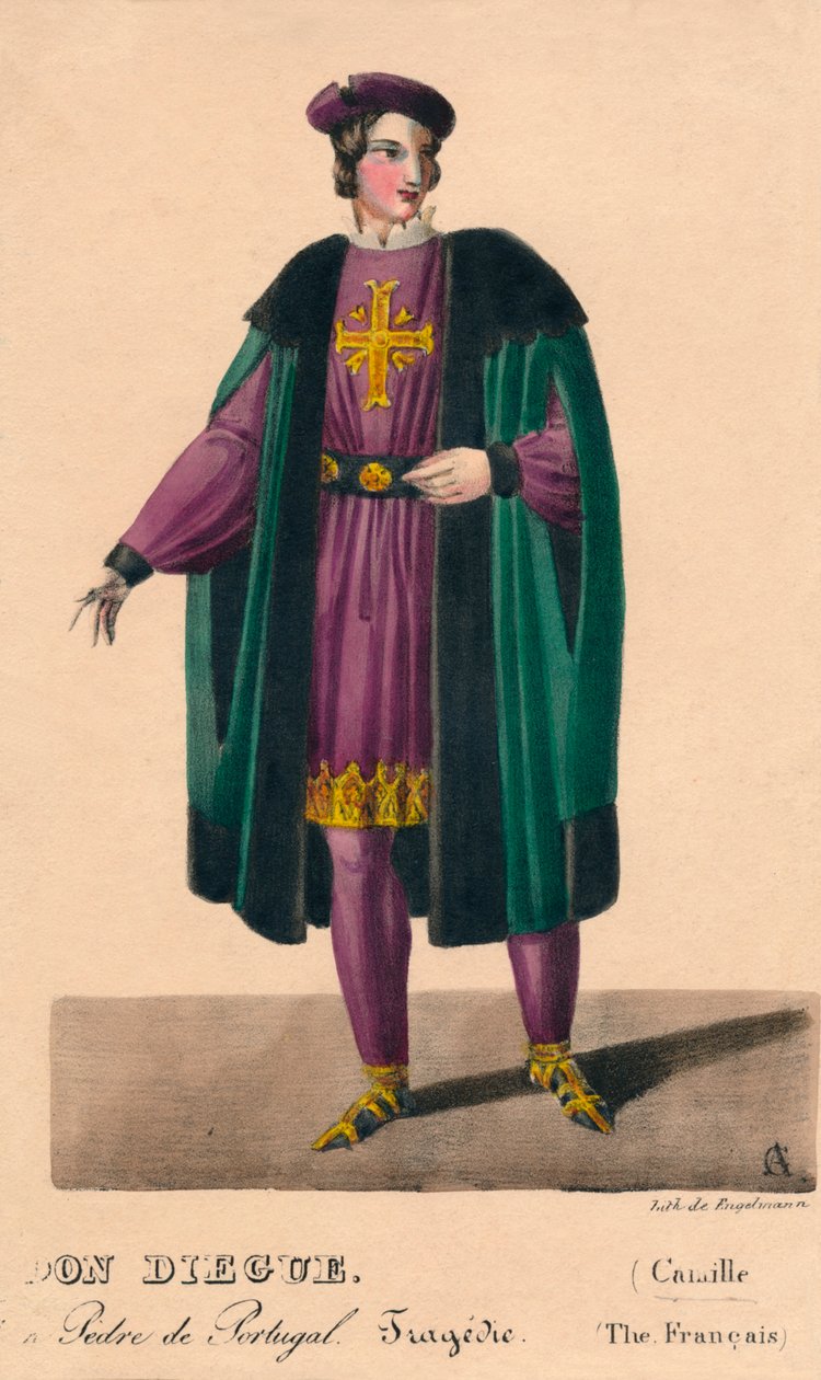 Don Diegue, ok. 1820. autorstwa Gottfried or Godefroy Engelmann