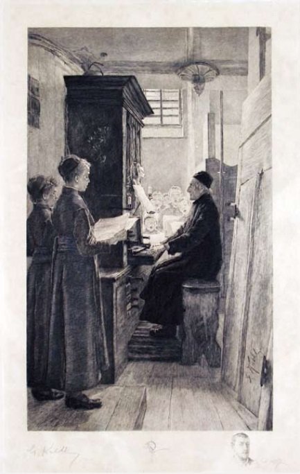 Chór kościelny autorstwa Gotthardt Johann Kuehl