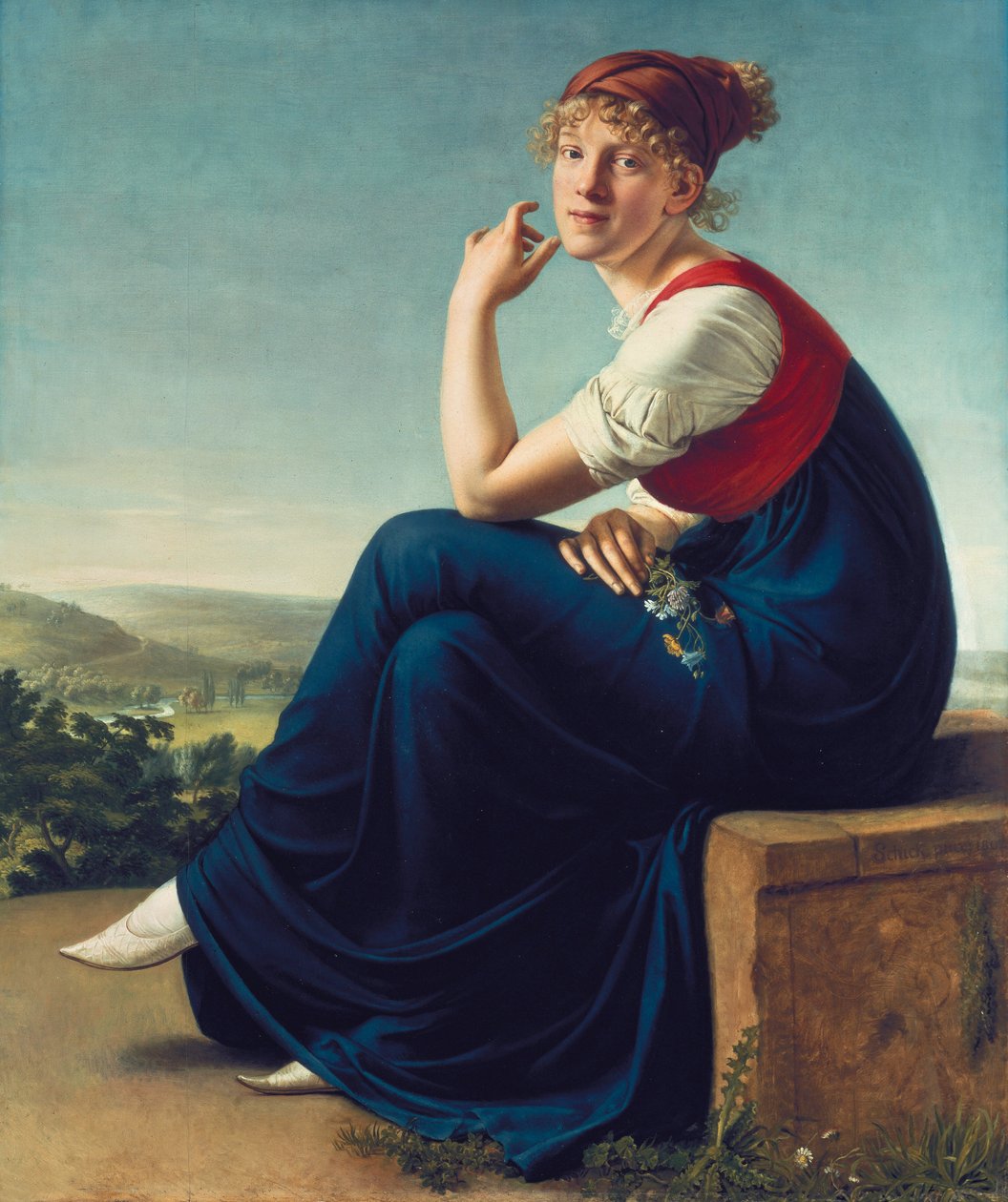 Heinrike Dannecker autorstwa Gottlieb Schick