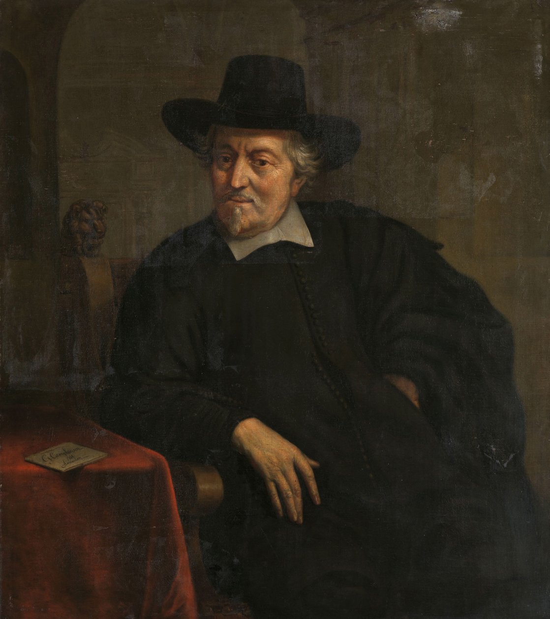 Autoportret, między 1660 a 1672 rokiem. autorstwa Govert Dircksz Camphuysen