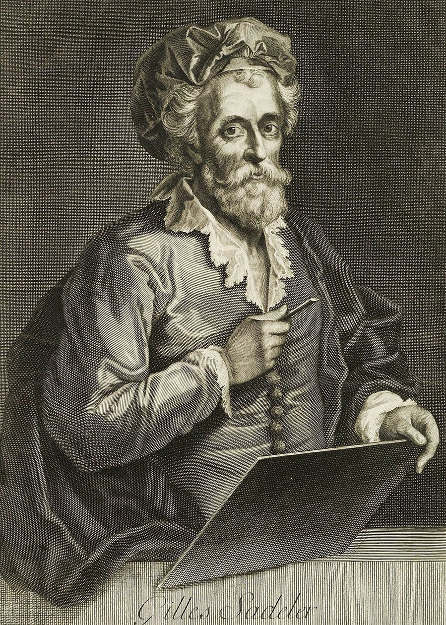 Aegidius Sadeler (1570-1629) autorstwa Gérard Edelinck