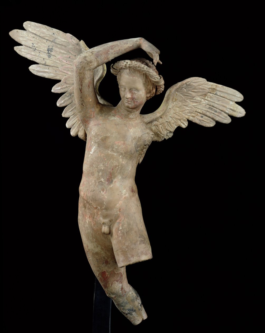 Statuetka Erosa (terakota) autorstwa Greek