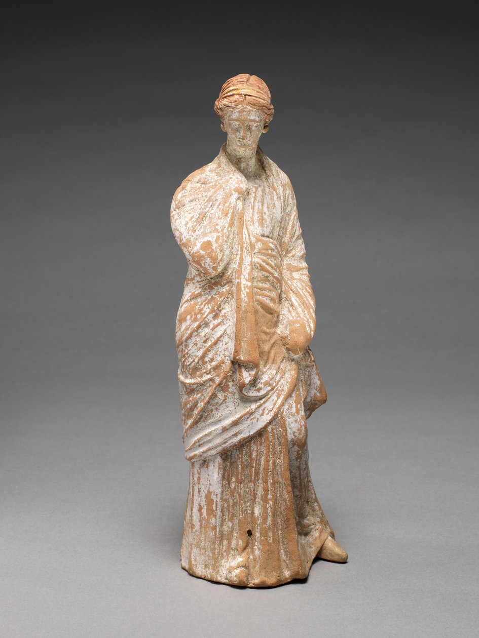 Statuetka Postaci Kobiecej (glina) (odwrotnie patrz 427629) autorstwa Greek