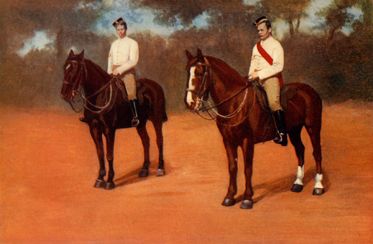 „Piechota konna”, 1901. autorstwa Gregory and Co