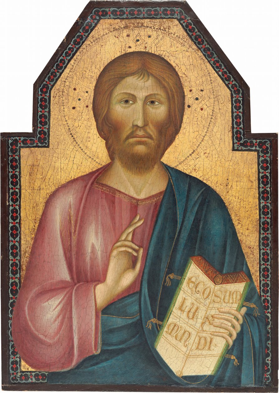 Błogosławieństwo Chrystusa autorstwa Grifo di Tancredi