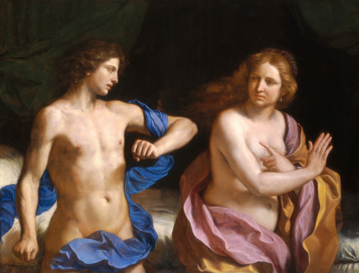 Amnon i Tamar, 1649-1650. autorstwa Guercino