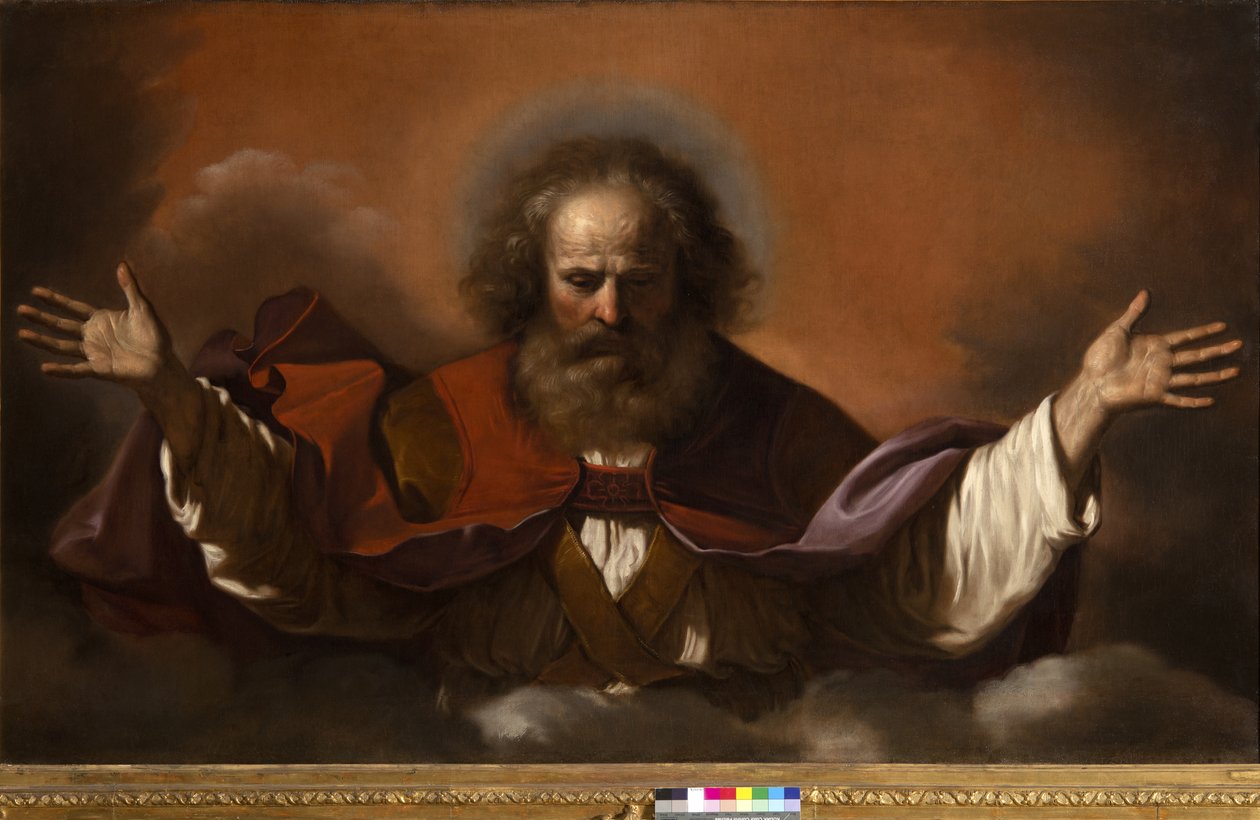Ojciec Przedwieczny, c.1646 autorstwa Guercino