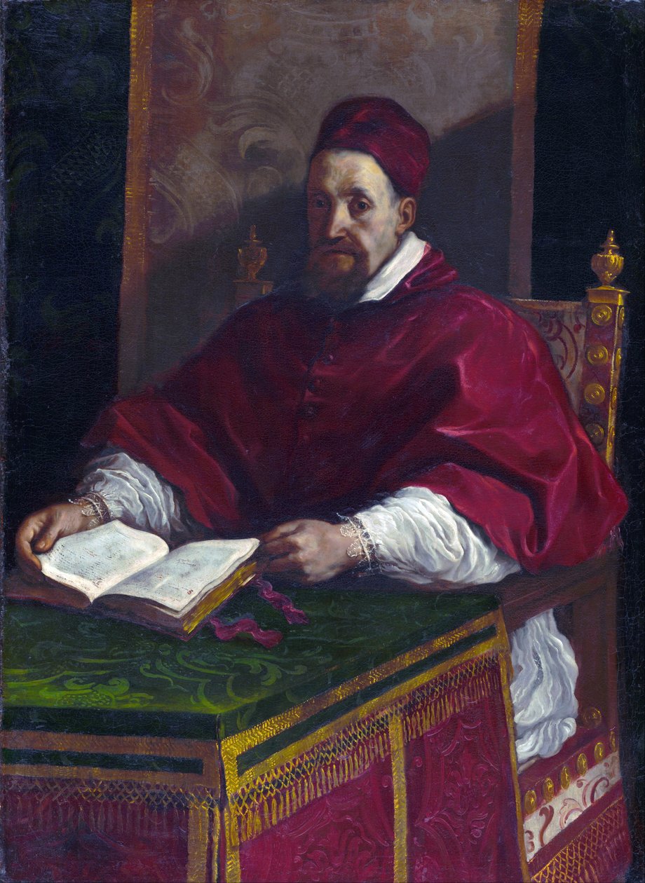Papież Grzegorz XV autorstwa Guercino